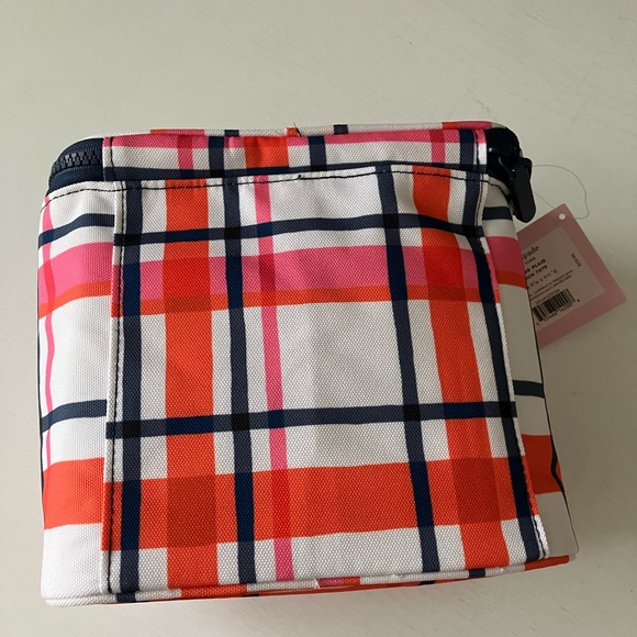 Kate Spade New York Spring Plaid Lunch Tote (NWT) - Picture 6 of 14
